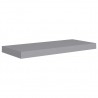 Estantes flotantes de pared 4 uds MDF gris 60x23.5x3.8 cm 4