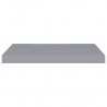 Estantes flotantes de pared 4 uds MDF gris 60x23.5x3.8 cm 5