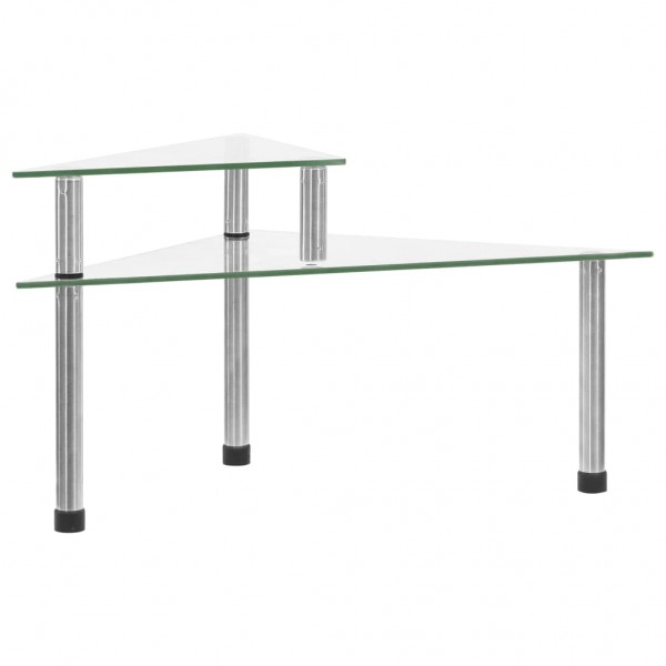 Estantería de cocina vidrio templado transparente 49.5x35x19 cm D