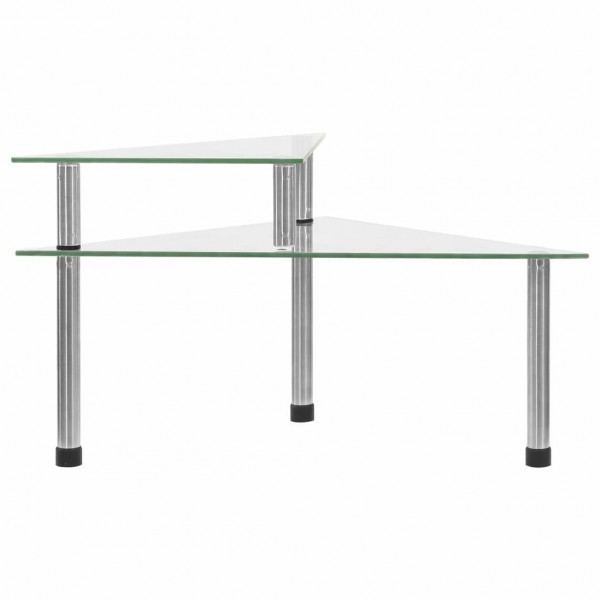 Estantería de cocina vidrio templado transparente 49.5x35x19 cm M 2