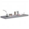 Estantes flotantes de pared 2 uds MDF gris 80x23.5x3.8 cm 3