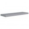 Estantes flotantes de pared 4 uds MDF gris 80x23.5x3.8 cm 4