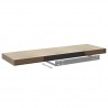 Estante flotante de pared MDF color roble 80x23.5x3.8 cm 5