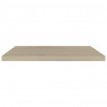 Prateleiras parede suspensas 2 pcs 80x23.5x3.8cm MDF carvalho 5