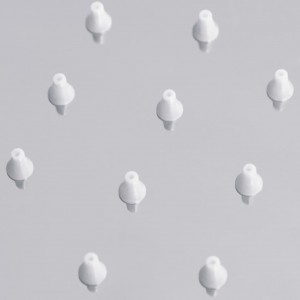 Cabezal de ducha cuadrado efecto lluvia acero inox 304 30x30 cm H