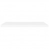Prateleiras parede suspensas 4 pcs 90x23.5x3.8cm MDF branco 5