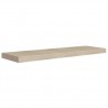 Prateleiras parede suspensas 4 pcs 90x23.5x3.8cm MDF carvalho 4