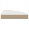 Estante flotante de esquina MDF blanco 25x25x3.8 cm 5
