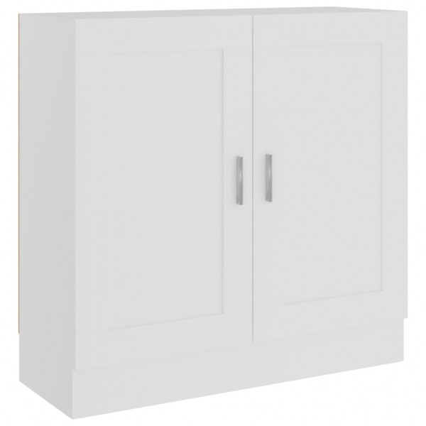 Estantería librería madera contrachapada blanco 82.5x30.5x80 cm M 2