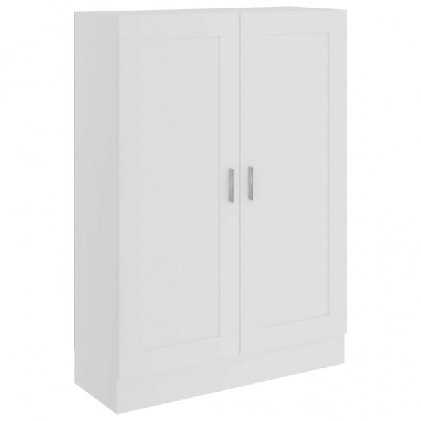 Armario de libros madera contrachapada blanco 82.5x30.5x115 cm M 2