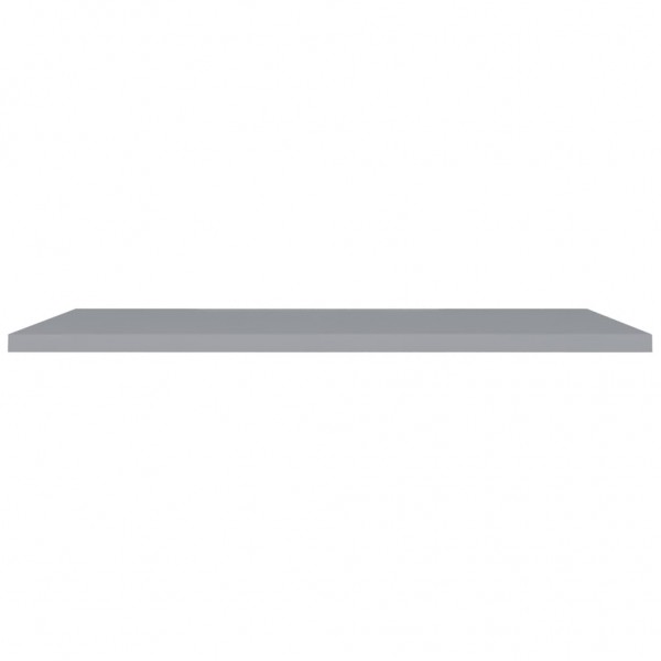Estante flotante de pared MDF gris 120x23.5x3.8 cm M 4