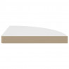 Estante flotante de esquina MDF blanco 35x35x3.8 cm 5