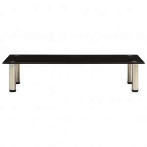 Mueble para el televisor de vidrio templado 80x35x17 cm H