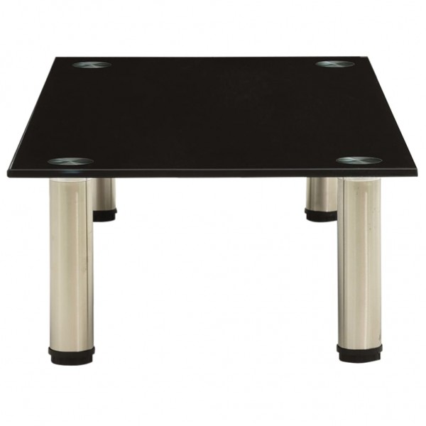 Mueble para el televisor de vidrio templado 80x35x17 cm M 3