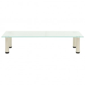 Mueble para TV de vidrio templado esmerilado 80x35x17 cm H