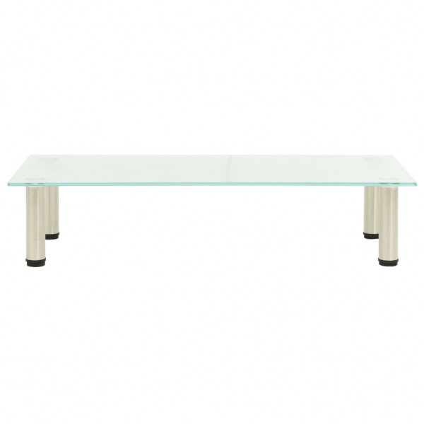 Mueble para TV de vidrio templado esmerilado 80x35x17 cm M 2