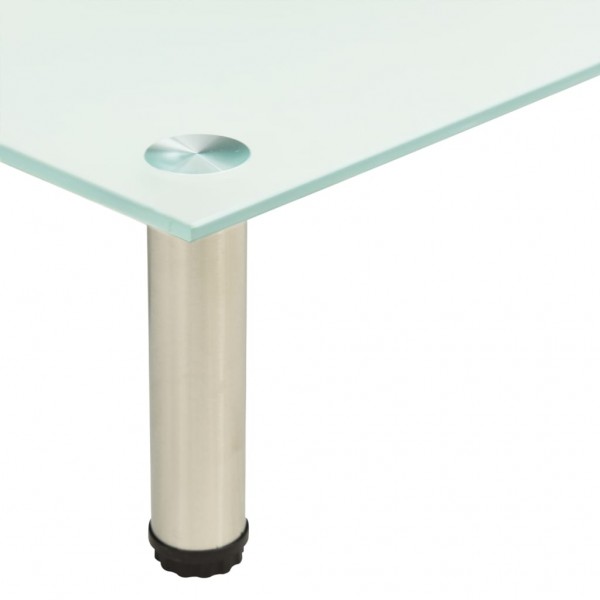 Mueble para TV de vidrio templado esmerilado 80x35x17 cm M 4