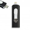 Pen Drive x USB 128 GB COOL (3 em 1) Relâmpago / Tipo-C / Preto USB 1