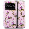 Fundação COOL Flip Cover para iPhone 12 Pro Max Desenho Flores 1