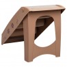 Escalera plegable para perros marrón 62x40x49.5 cm 5