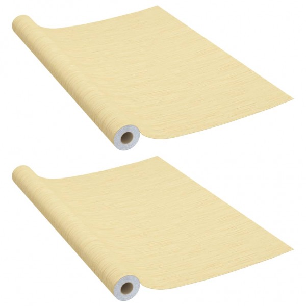 Autocolante para móveis 2 pcs 500x90cm PVC cor carvalho japonês M 2