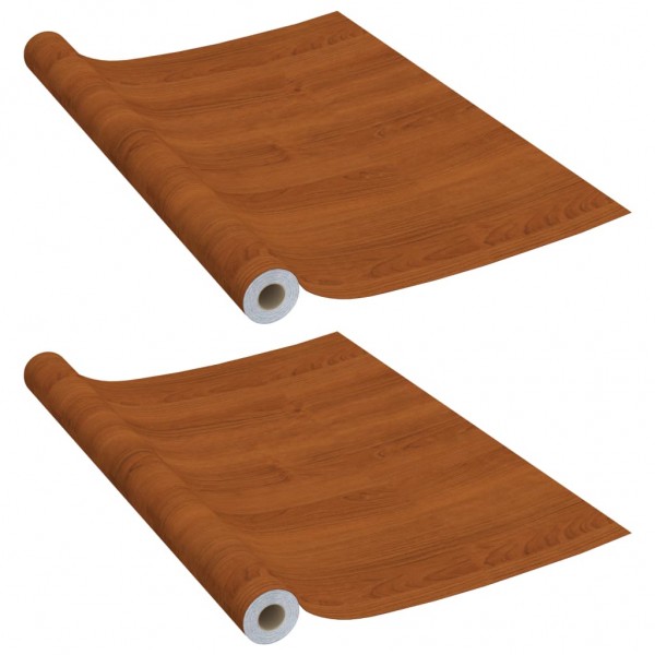 Autocolante para móveis 2 pcs 500x90 cm PVC cor carvalho claro M 2