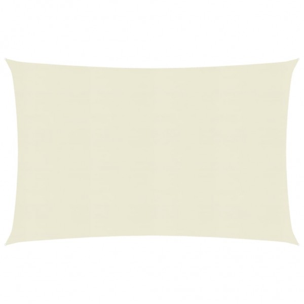 Toldo de vela crema HDPE 160 g/m² 2x3 m D