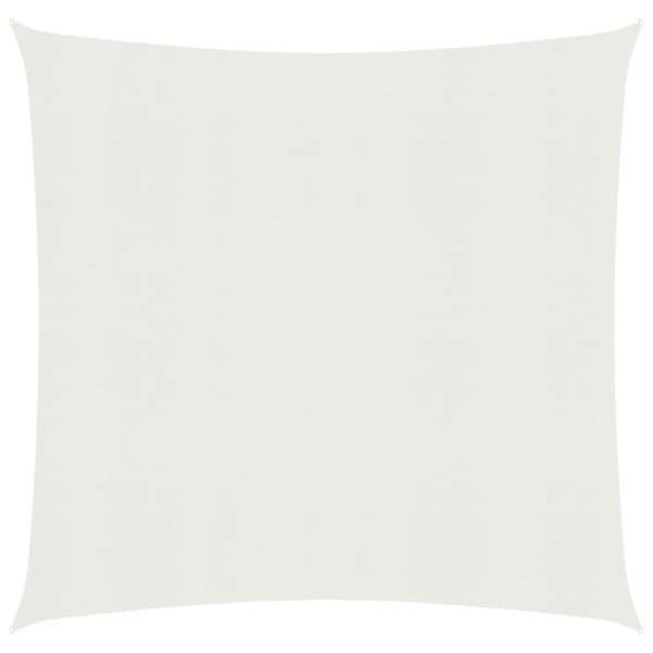 Toldo de vela blanco HDPE 160 g/m² 3x3 m D