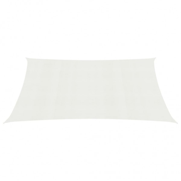 Toldo de vela blanco HDPE 160 g/m² 3.5x4.5 m M 3