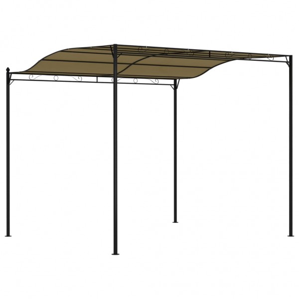 Toldo parasol gris taupe 3x2.4 cm 180 g/m² M 4