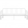 Estrutura sofá-cama de puxar 90x200 cm metal branco 5