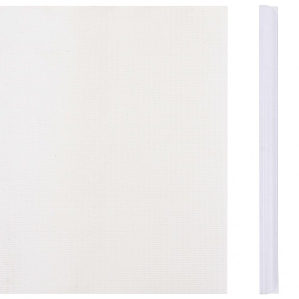 Painel de privacidade para jardim 35x0.19 m PVC branco M 4