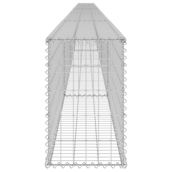 Muro gabião com tampas aço galvanizado 900x30x50 cm M 4