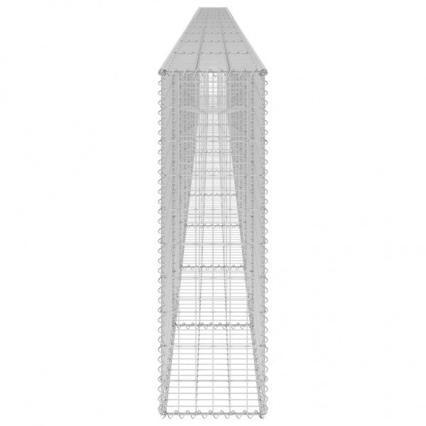 Muro gabião com tampas aço galvanizado 900x30x100 cm M 4