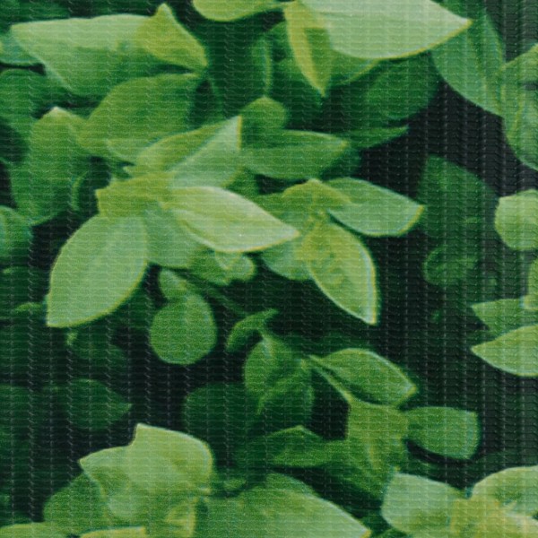 Panel de valla de PVC verde 35x0.19 m M 3