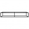Estrutura de cama 90x200 cm metal preto 4