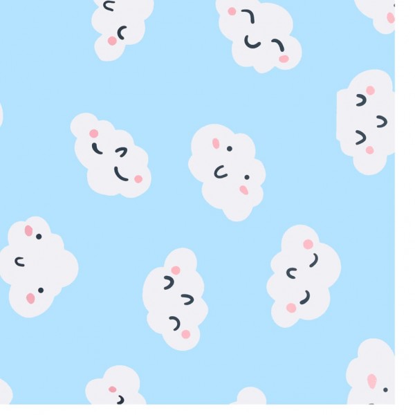 Tapete estampado 160x230 cm tecido multicor M 3