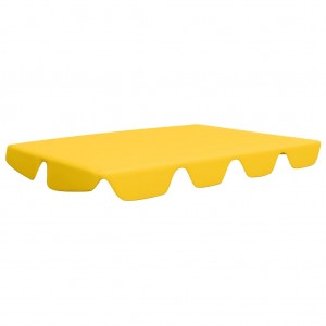 Toldo suplente baloiço jardim 188/168x145/110 cm amarelo H