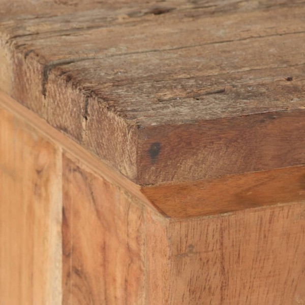 Mueble para TV madera de acacia y madera reciclada 120x30x40 cm M 3