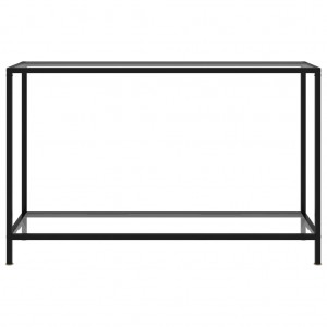 Mesa consola 120x35x75 cm vidro temperado transparente H