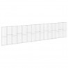 Muro de gaviones con cubiertas acero galvanizado 900x30x200 cm 2