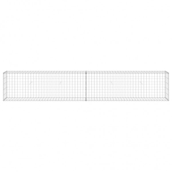 Muro de gaviones con cubiertas acero galvanizado 300x30x50 cm M 3