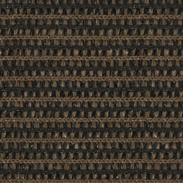 Toldo de vela HDPE marrón 160 g/m² 3x4.5 m M 2