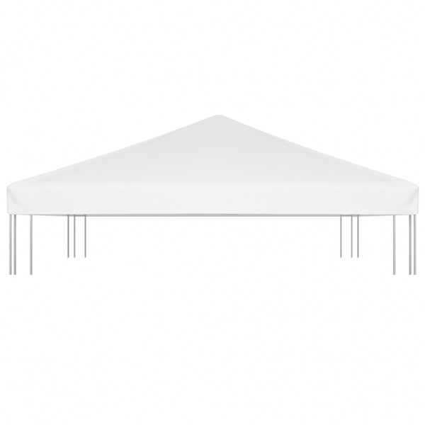 Toldo de cenador 270 g/m² 3x3 m blanco M 2
