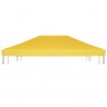 Toldo de cenador 270 g/m² 4x3 m amarillo 5