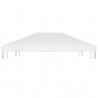 Toldo de cenador 270 g/m² 4x3 m blanco 5