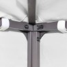 Cobertura de gazebo com 2 camadas 310 g/m² 3x3 m branco 2