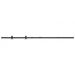 Mini kit para armário deslizante aço carbono 122 cm H