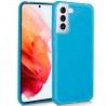 Funda COOL Silicona para Samsung G990 Galaxy S21 (Celeste) 1