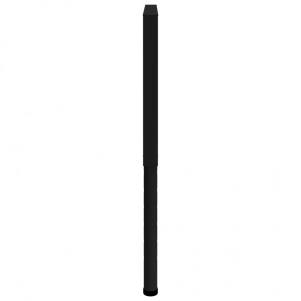 Estructura de banco de trabajo 2 uds metal 85x(69-95.5)cm negro M 5